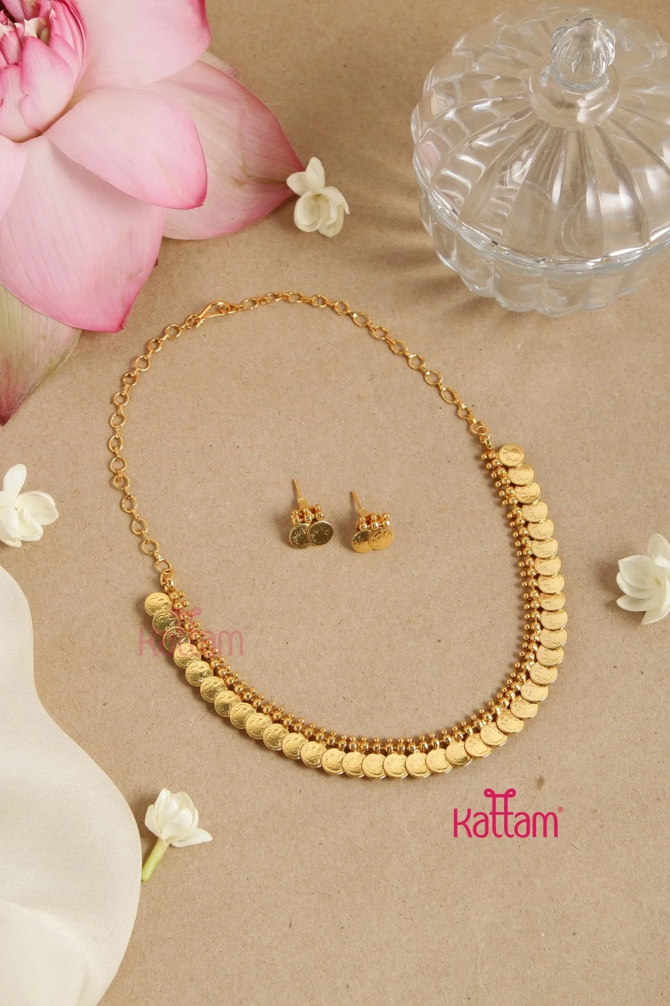 2 in 1 Navarathna Coin Choker