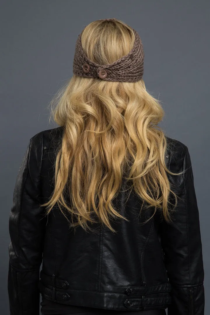 Bling Cross Knit Headband