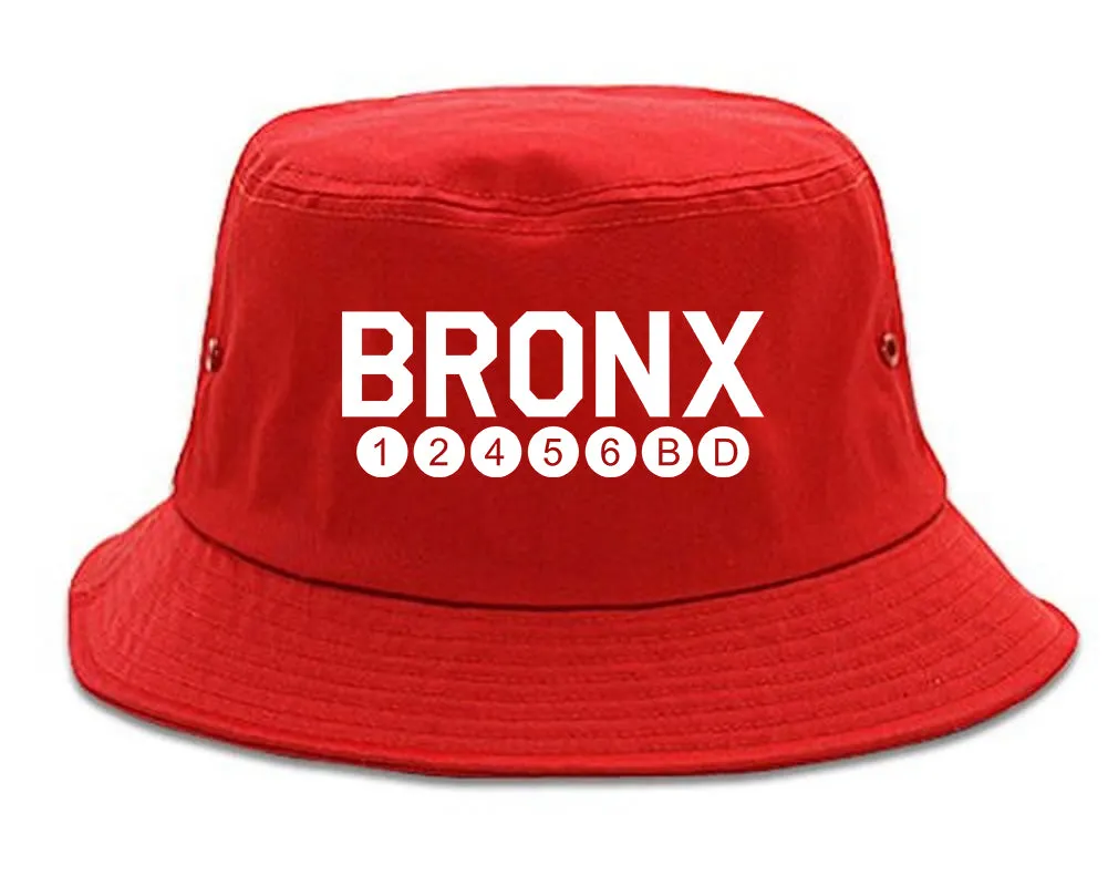 Bronx Transit Logos Bucket Hat