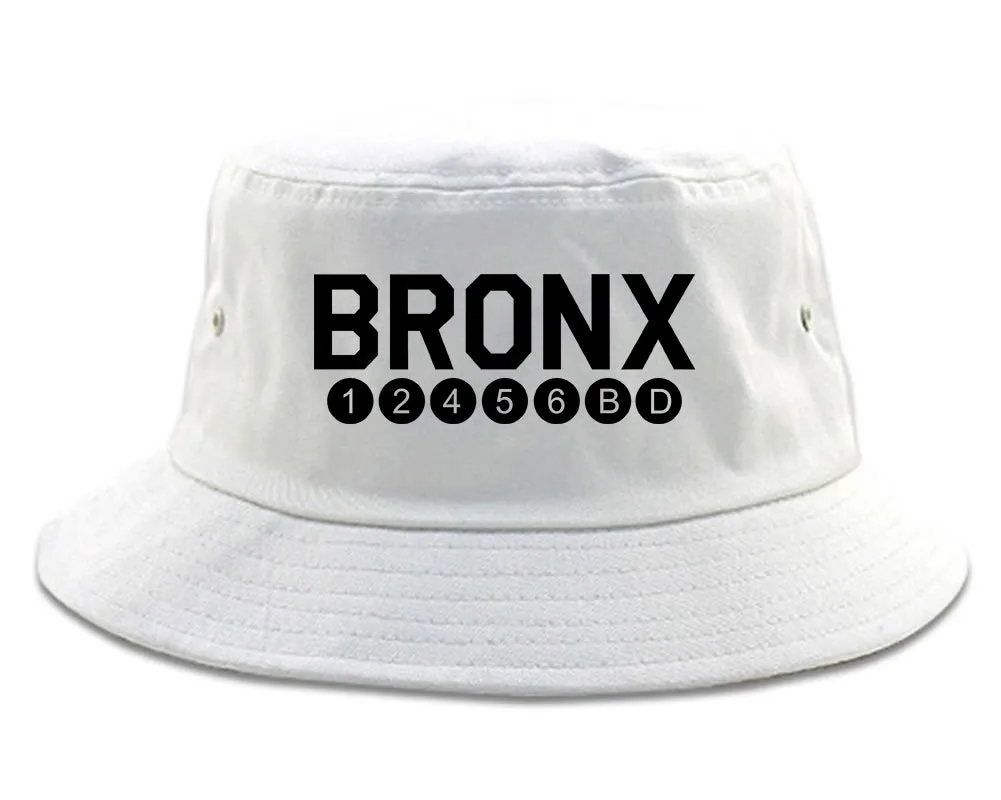 Bronx Transit Logos Bucket Hat