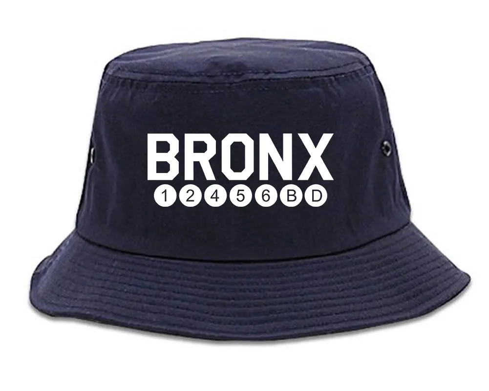 Bronx Transit Logos Bucket Hat