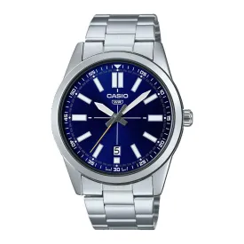 Casio Mens Stainless Steel Dress Watch - MTPVD02D-2E