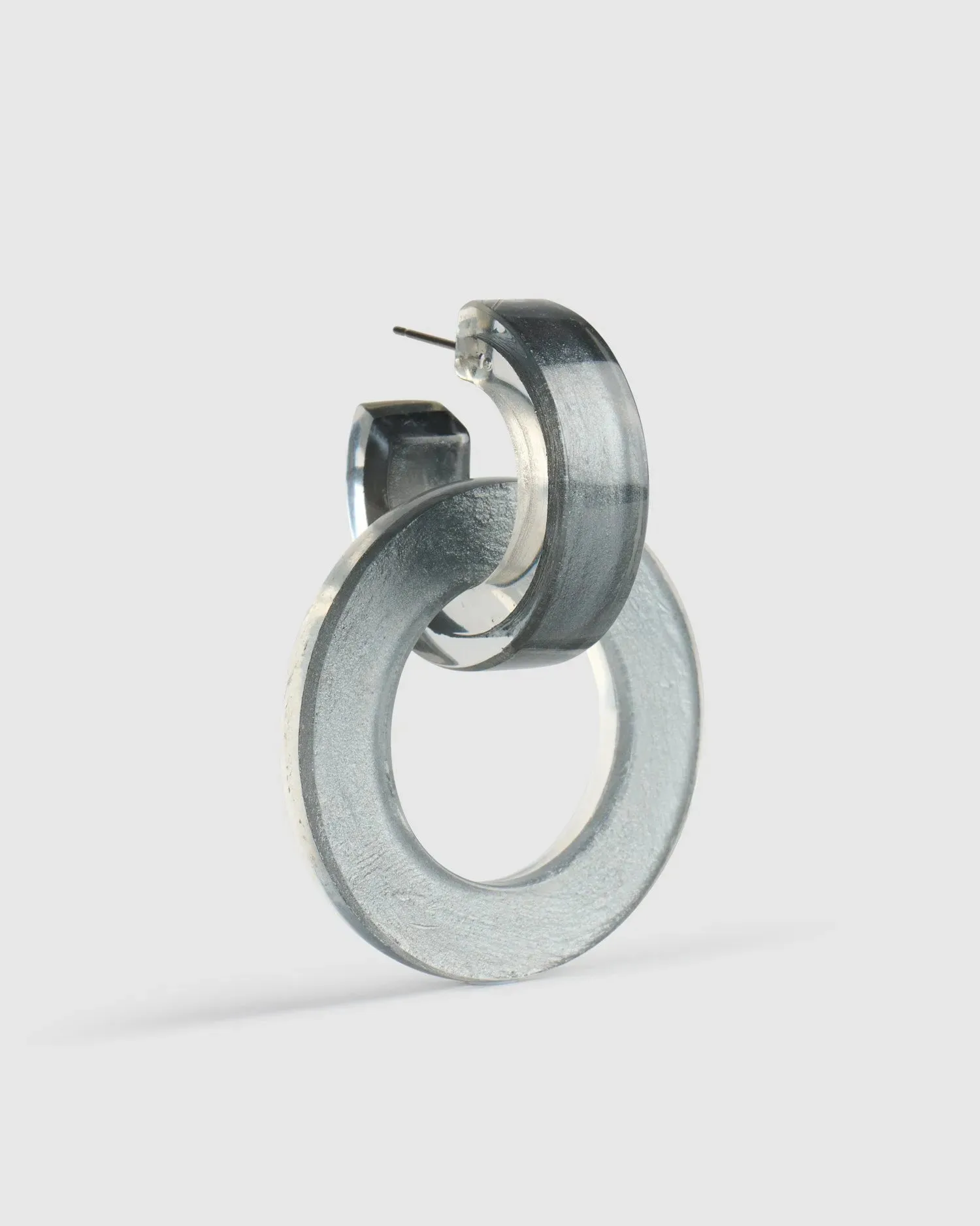 Circle Duet Earrings, Starlight