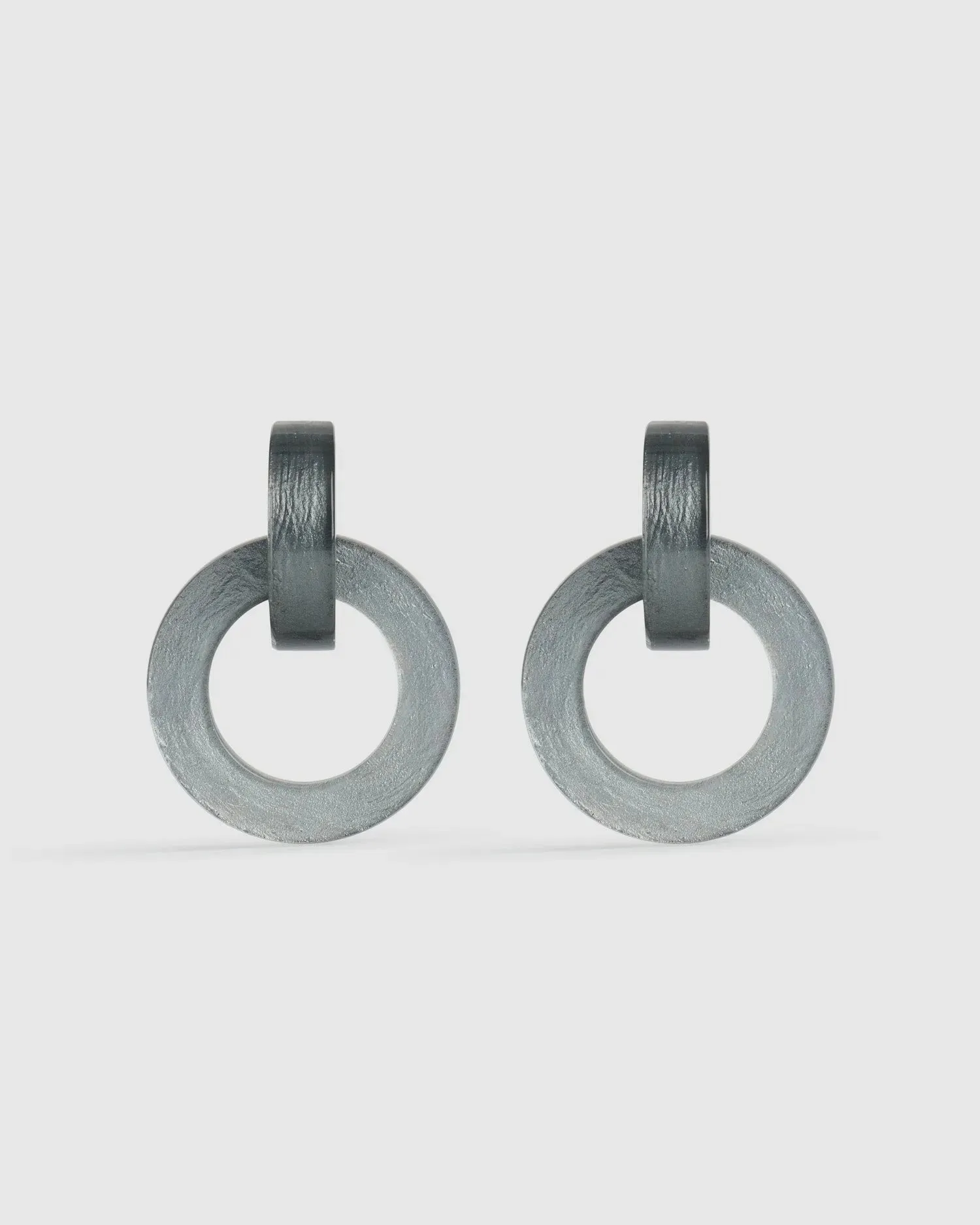 Circle Duet Earrings, Starlight