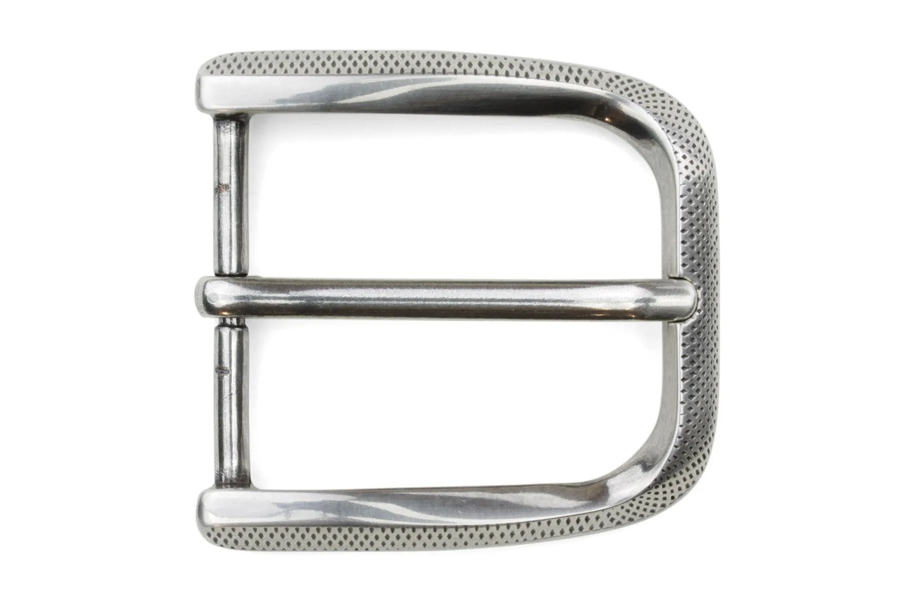 Fluted Dimple Prong Buckle 40mm