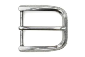 Fluted Dimple Prong Buckle 40mm