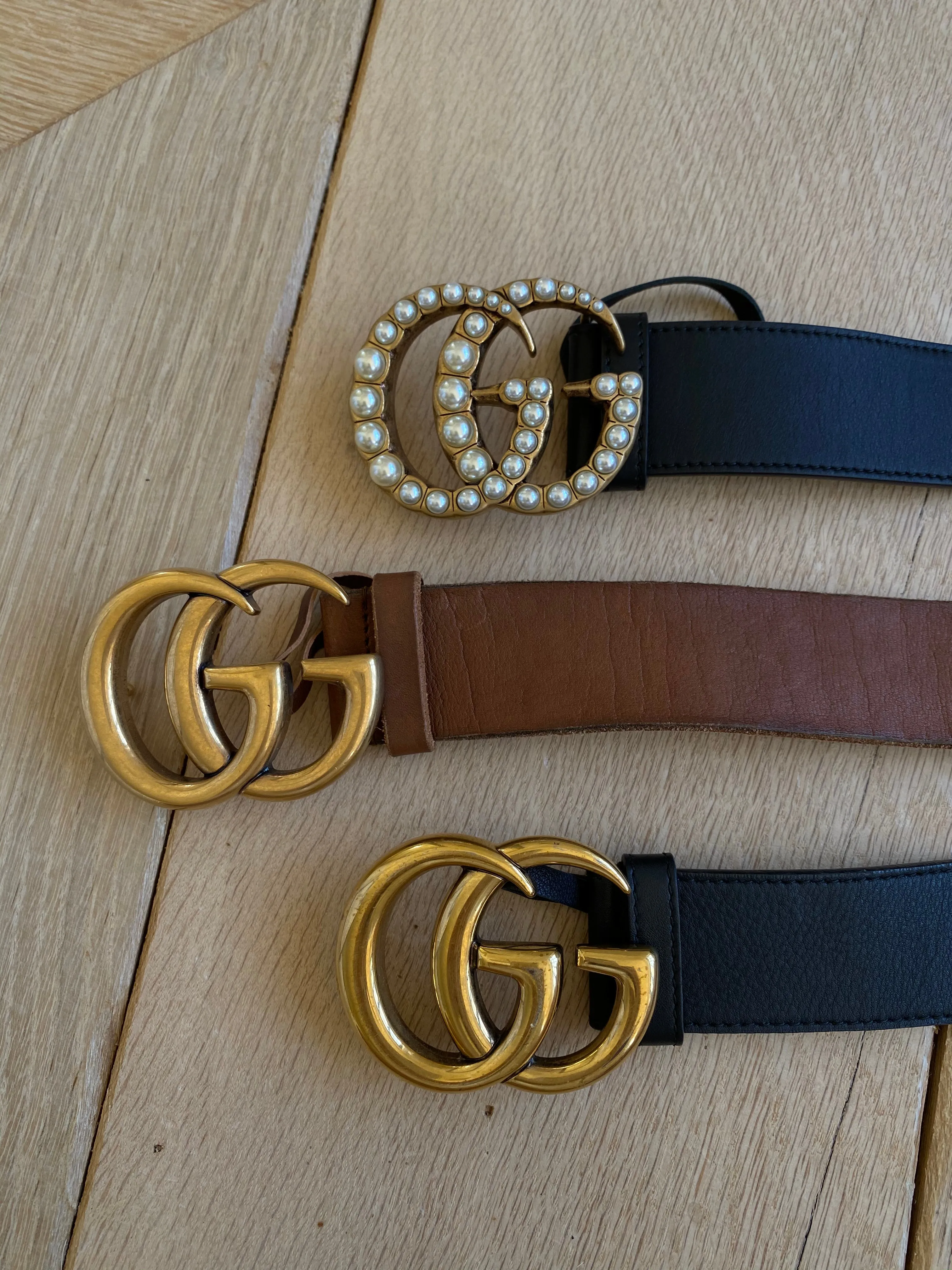 GUCCI pearl belt