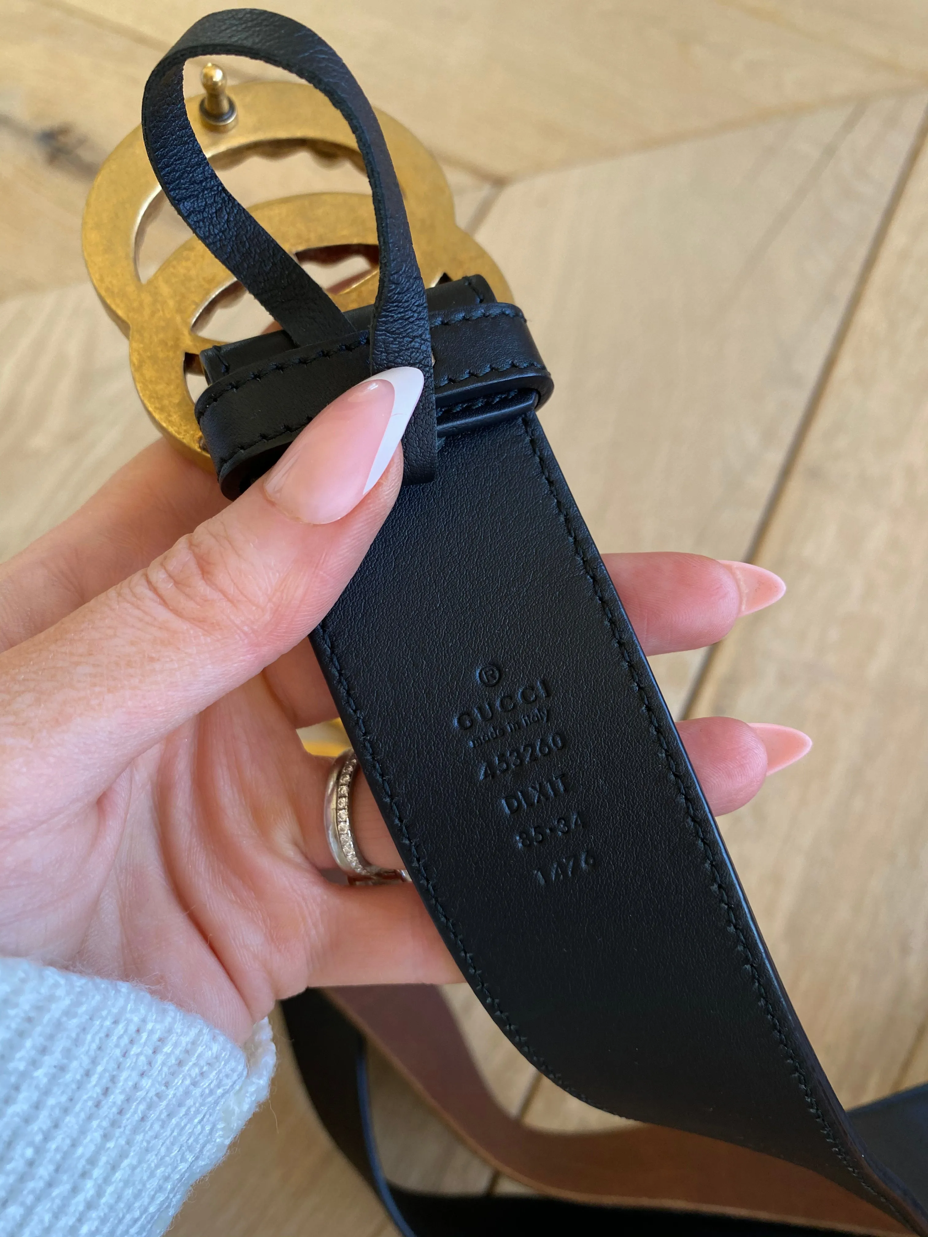 GUCCI pearl belt