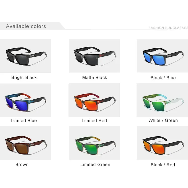 KINGSEVEN Sports Polarized Men‘s Sunglasses Goggle Mirror Lens Male Sun Glasses Women For Men Eyewear 9 Colors Available