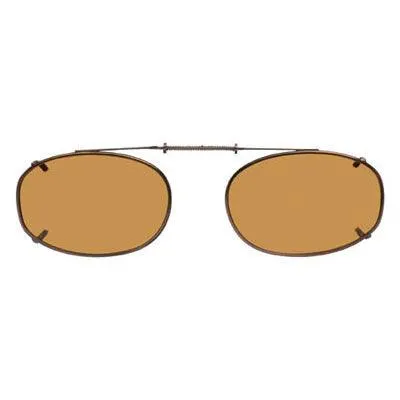 Lo Rectangle Style, Shade Control, Polarized Clip-On Sunglasses