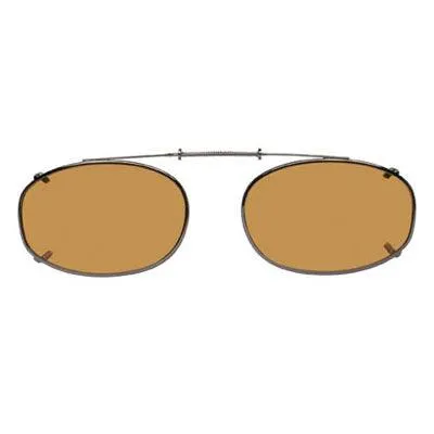 Lo Rectangle Style, Shade Control, Polarized Clip-On Sunglasses