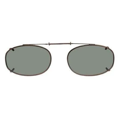 Lo Rectangle Style, Shade Control, Polarized Clip-On Sunglasses