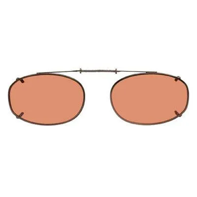 Lo Rectangle Style, Shade Control, Polarized Clip-On Sunglasses