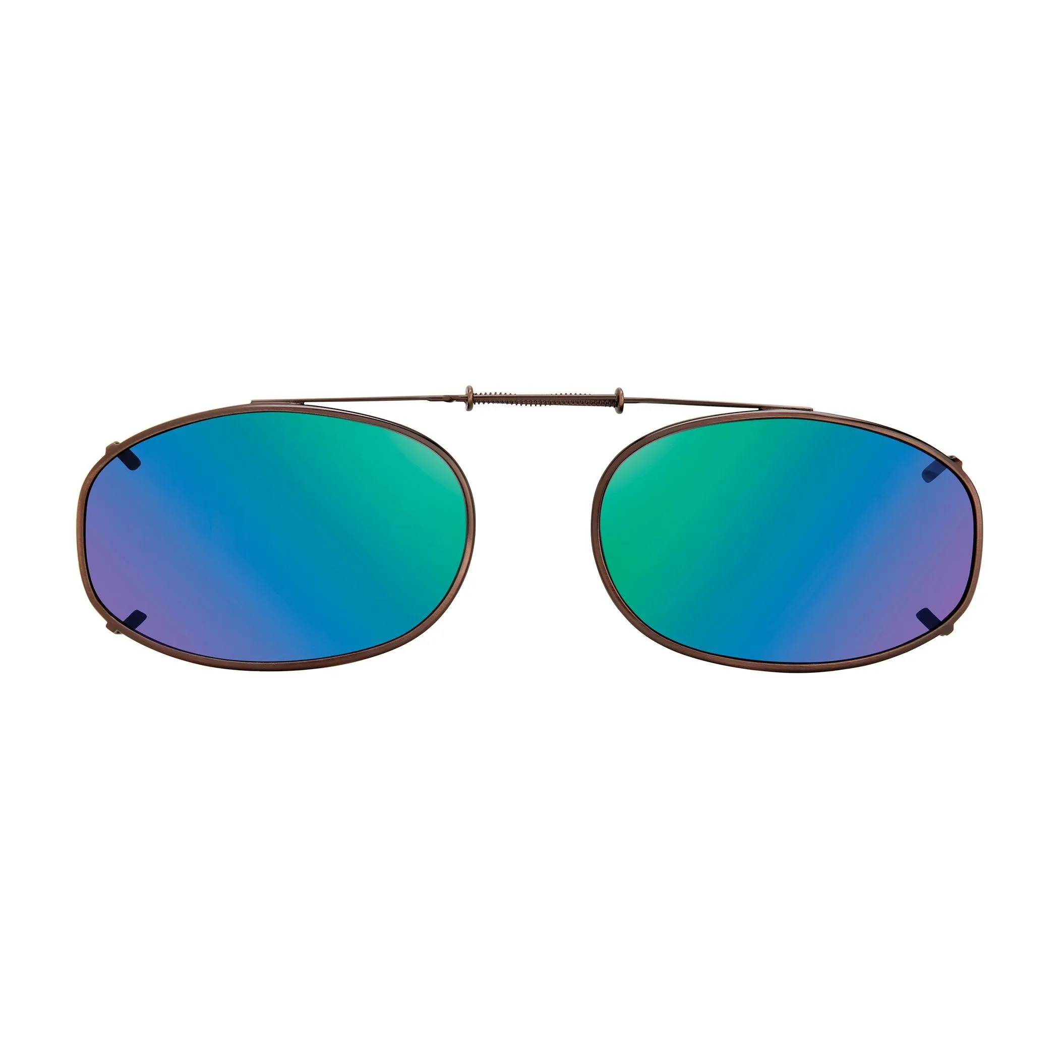 Lo Rectangle Style, Shade Control, Polarized Clip-On Sunglasses