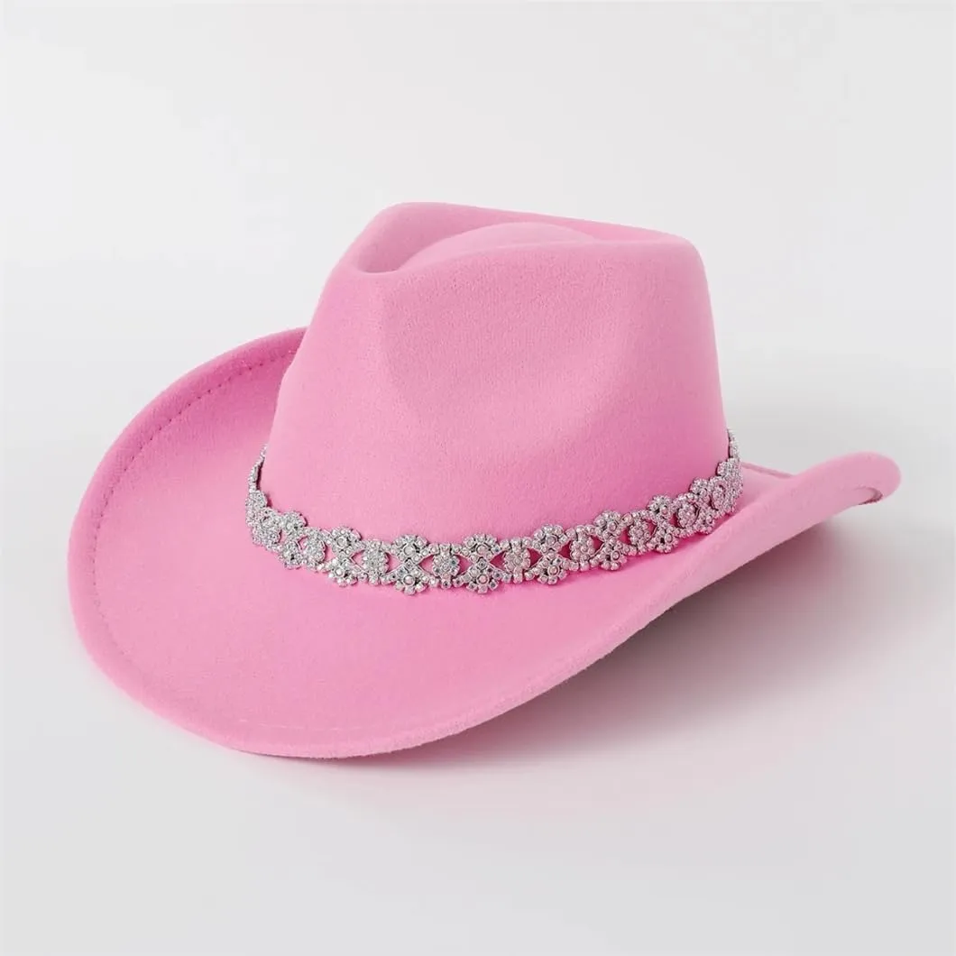 Men's Women's Jazz Top Hat Bridal Cap Holiday Party Western Hat Wool Felt Vintage Church