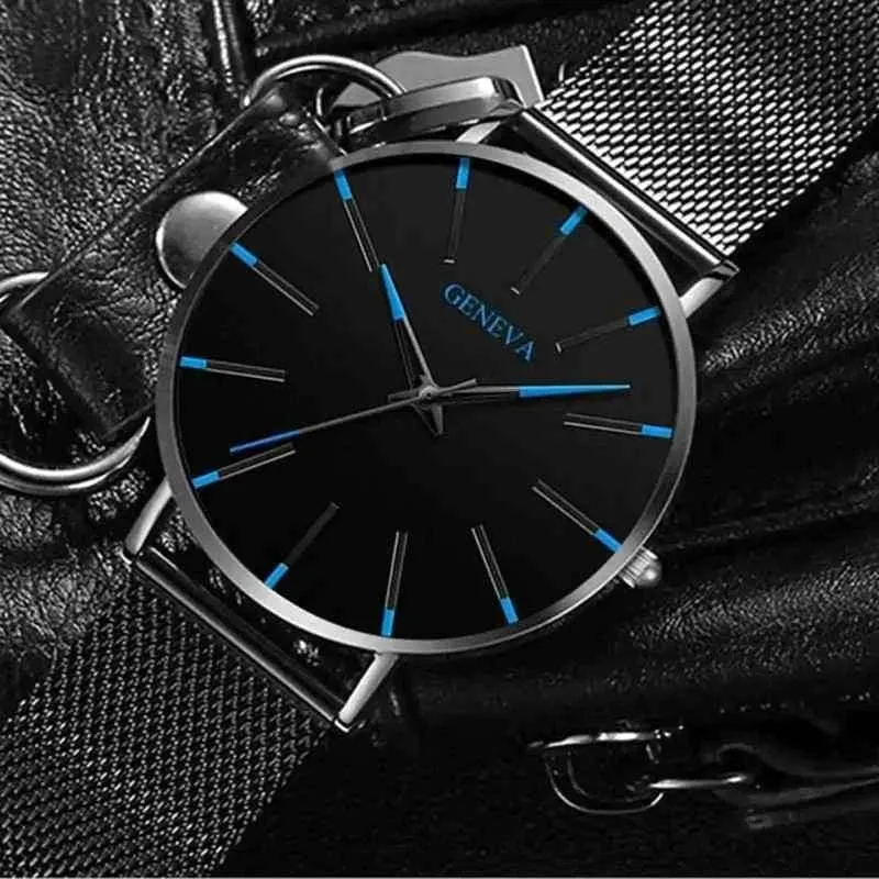 Minimalist Stainless Steel Mens Watch