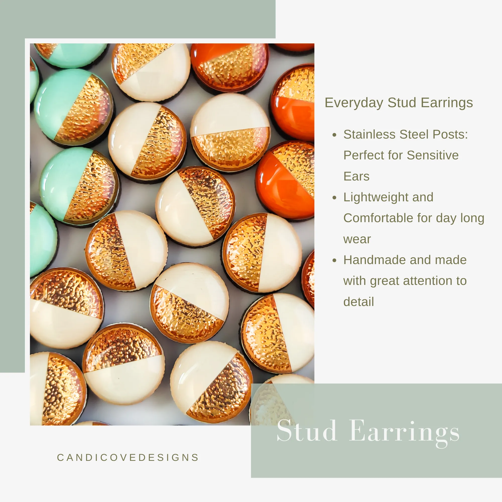 Navy Blue and Rose Gold Faux Hammered Metal by Candi Cove Designs