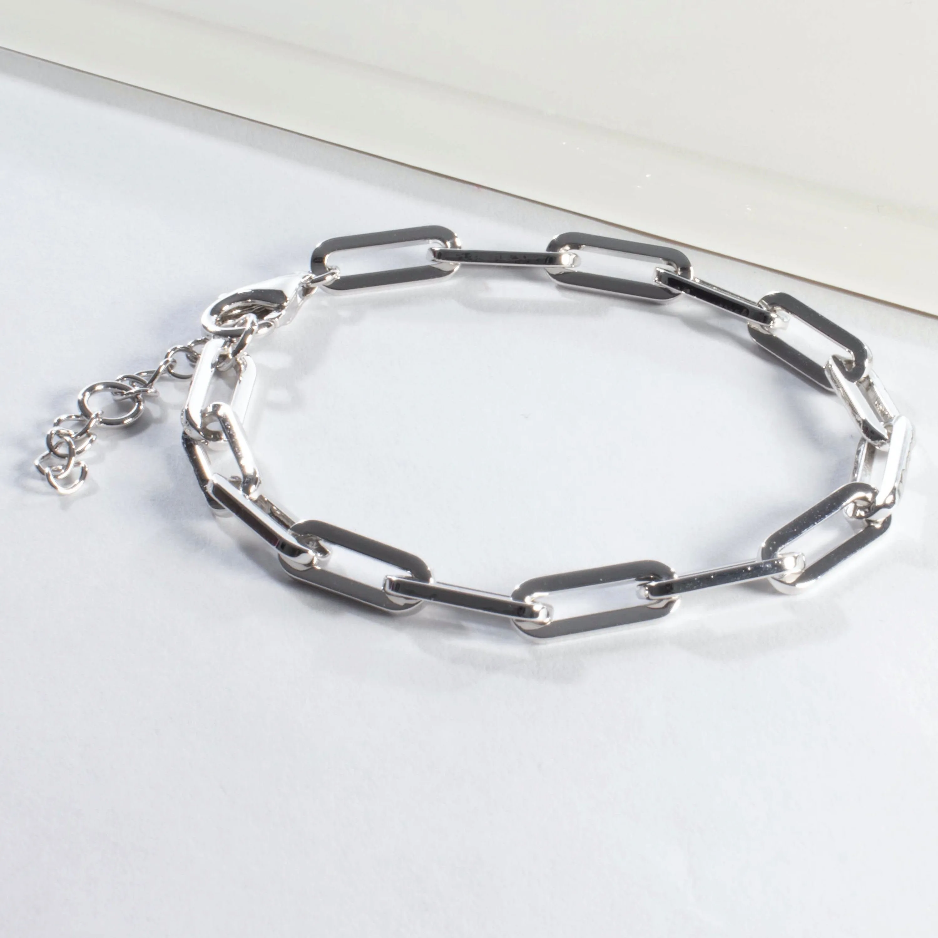 Open Link Bracelet 6" - Gold or Silver