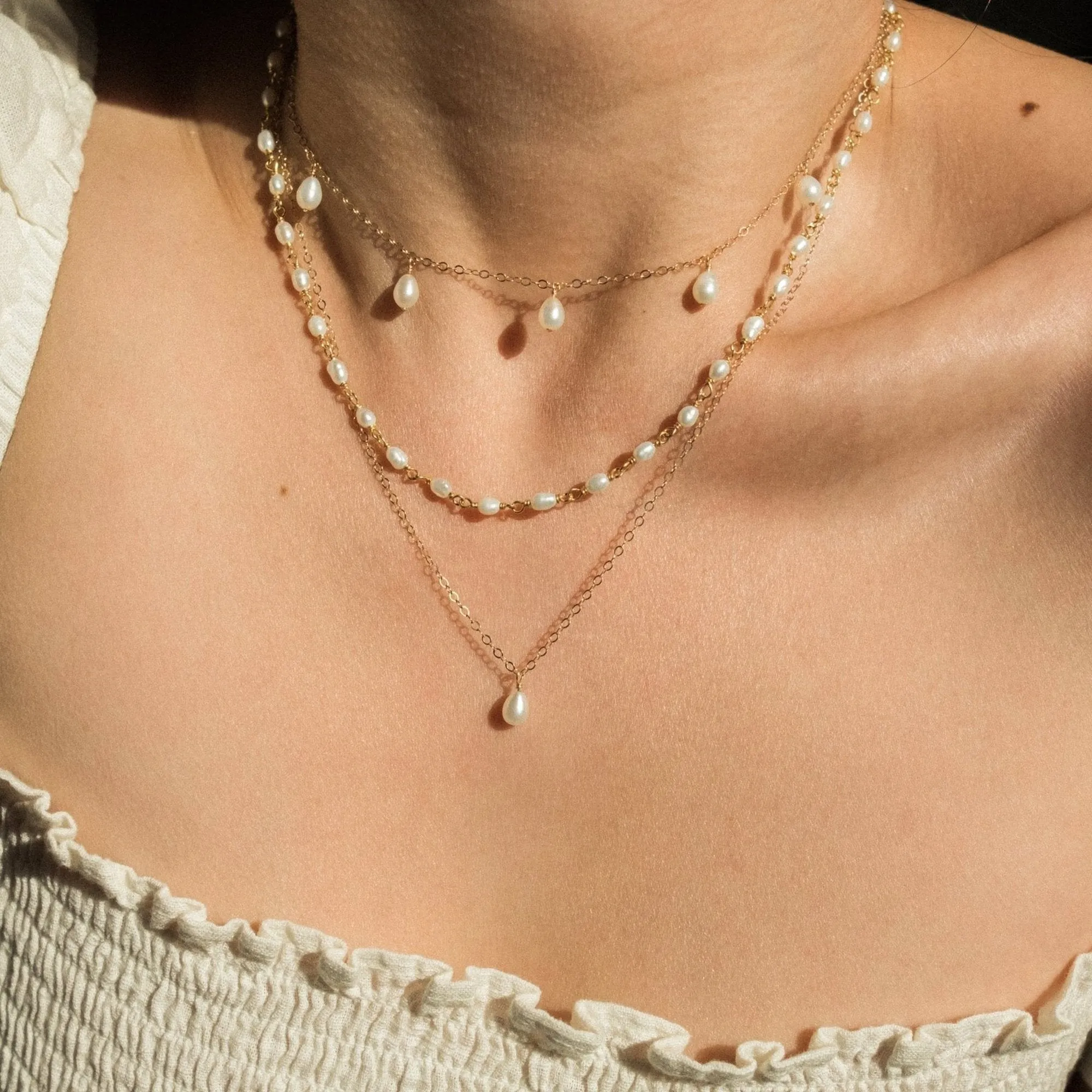 Pearl Drop Necklace