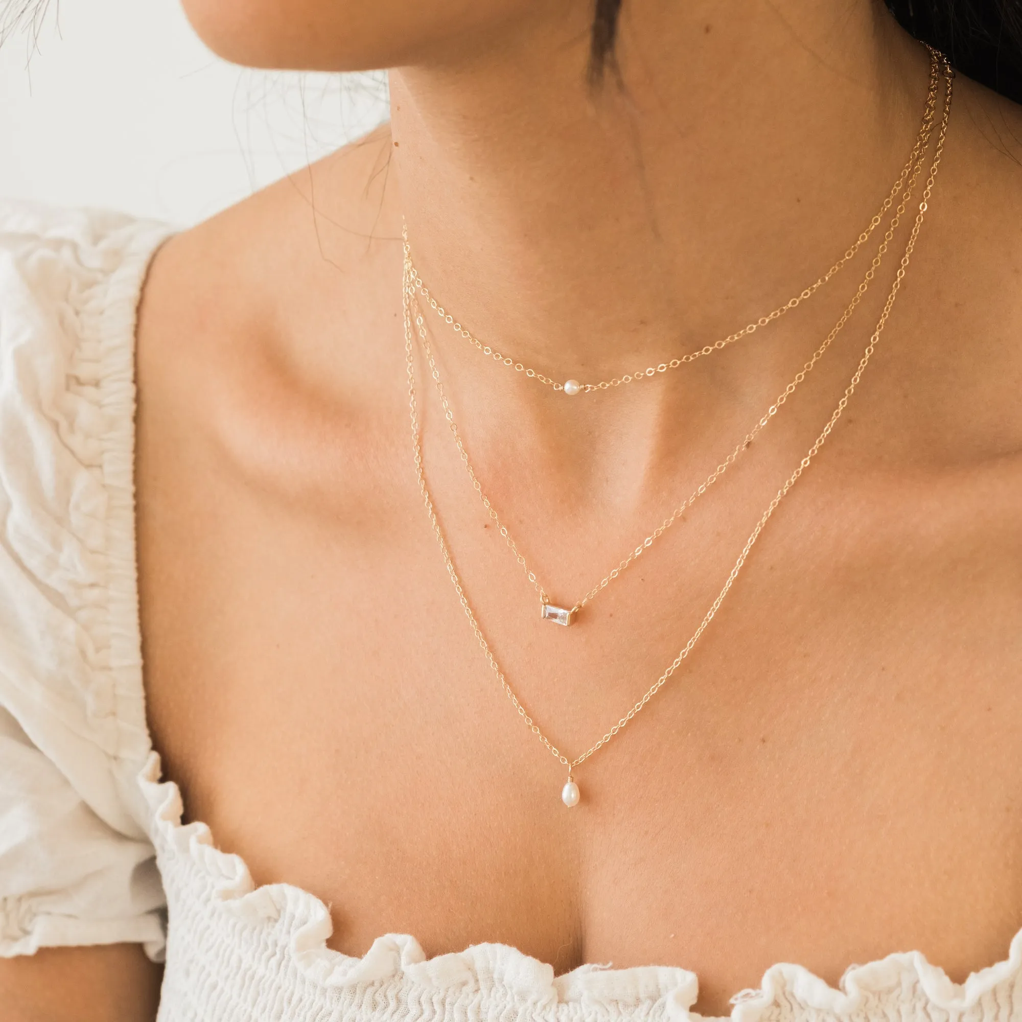 Pearl Drop Necklace