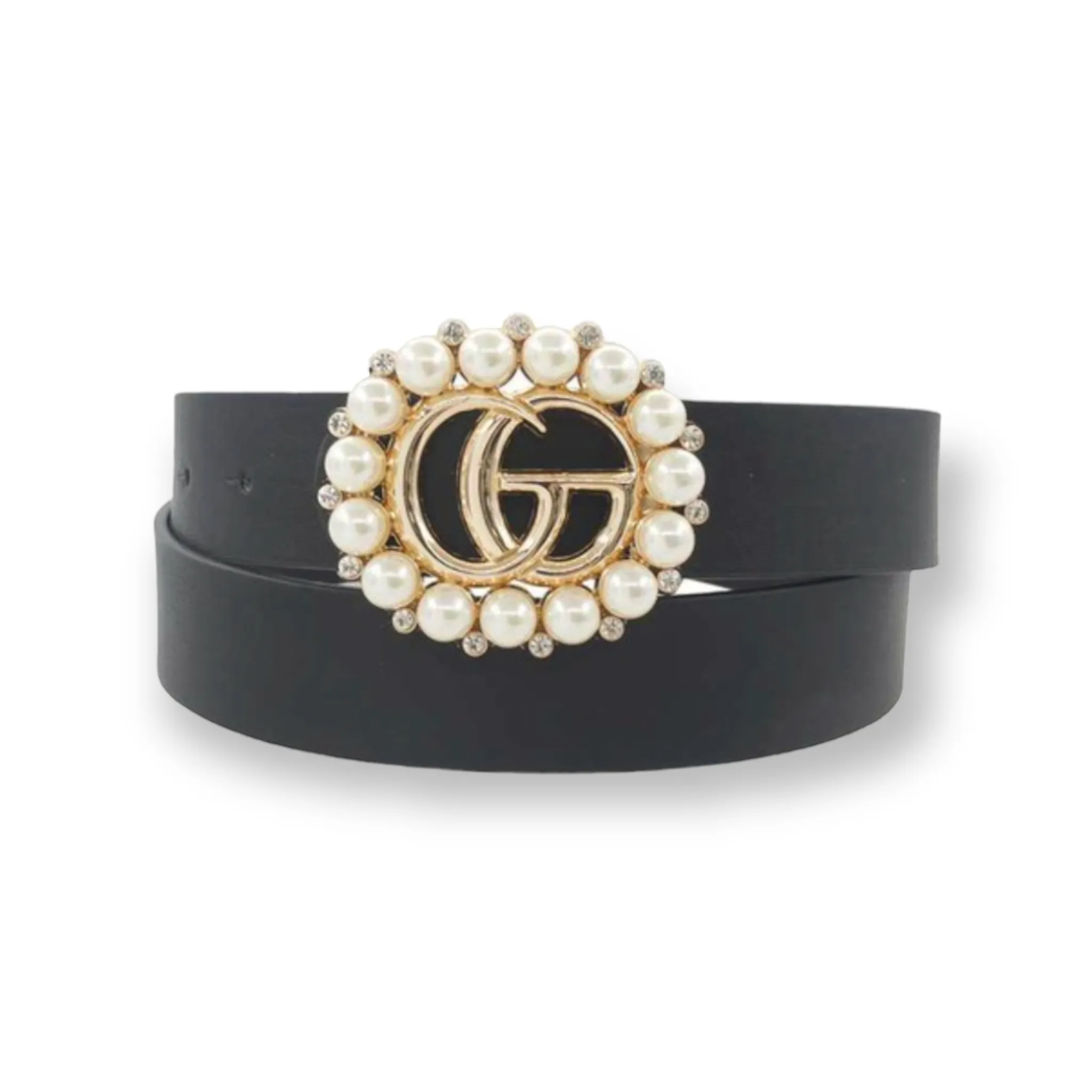 Plus Size Fashion Pearl Belts