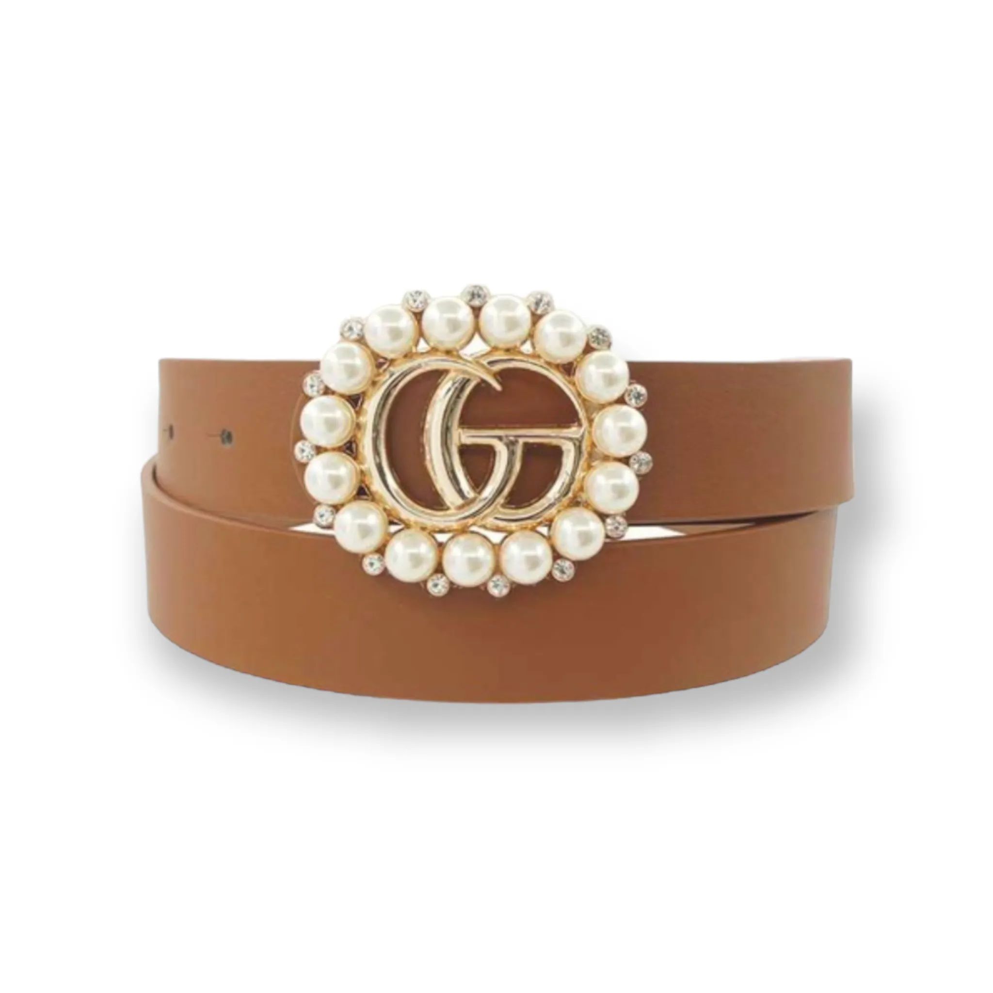 Plus Size Fashion Pearl Belts