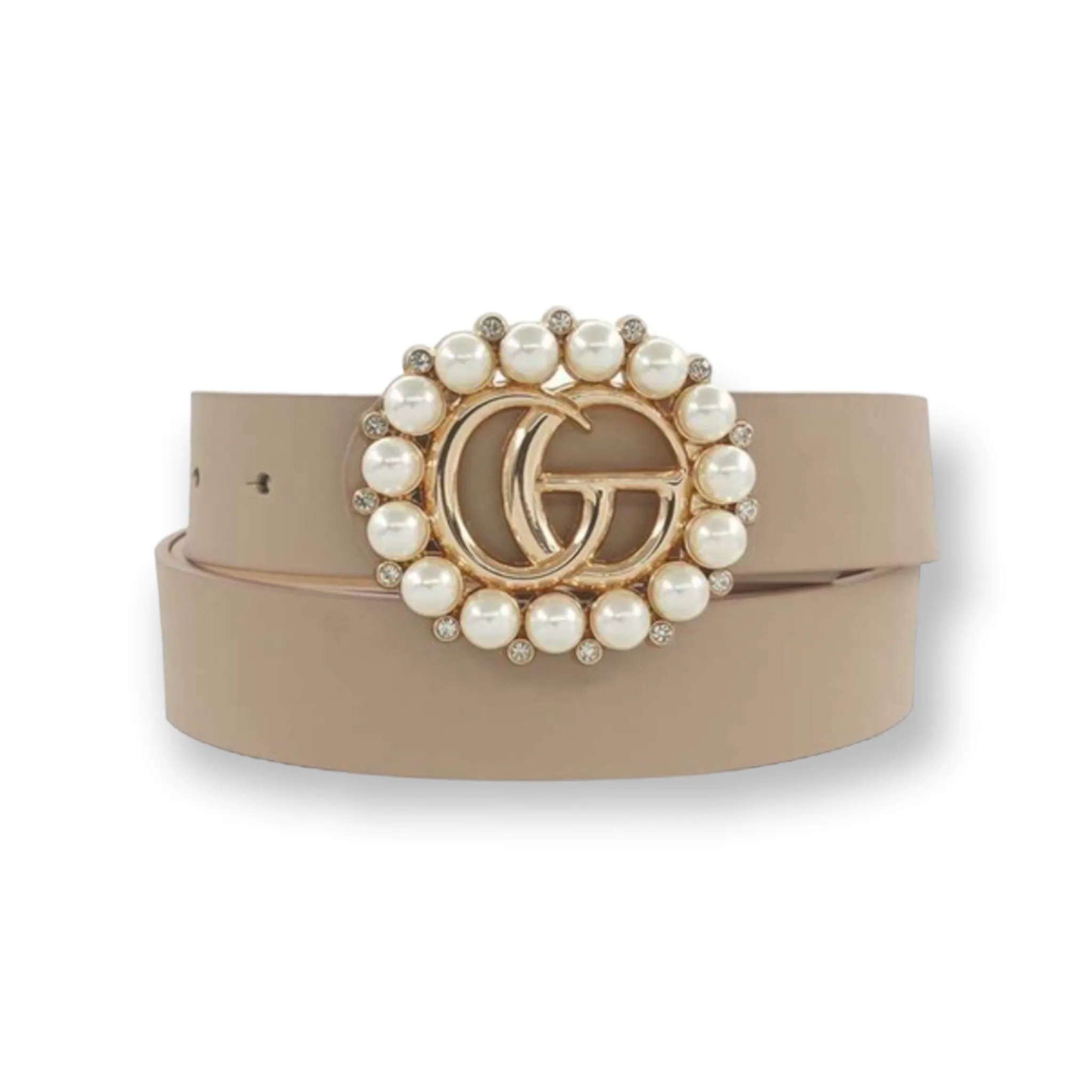 Plus Size Fashion Pearl Belts