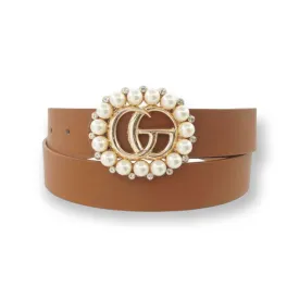 Plus Size Fashion Pearl Belts