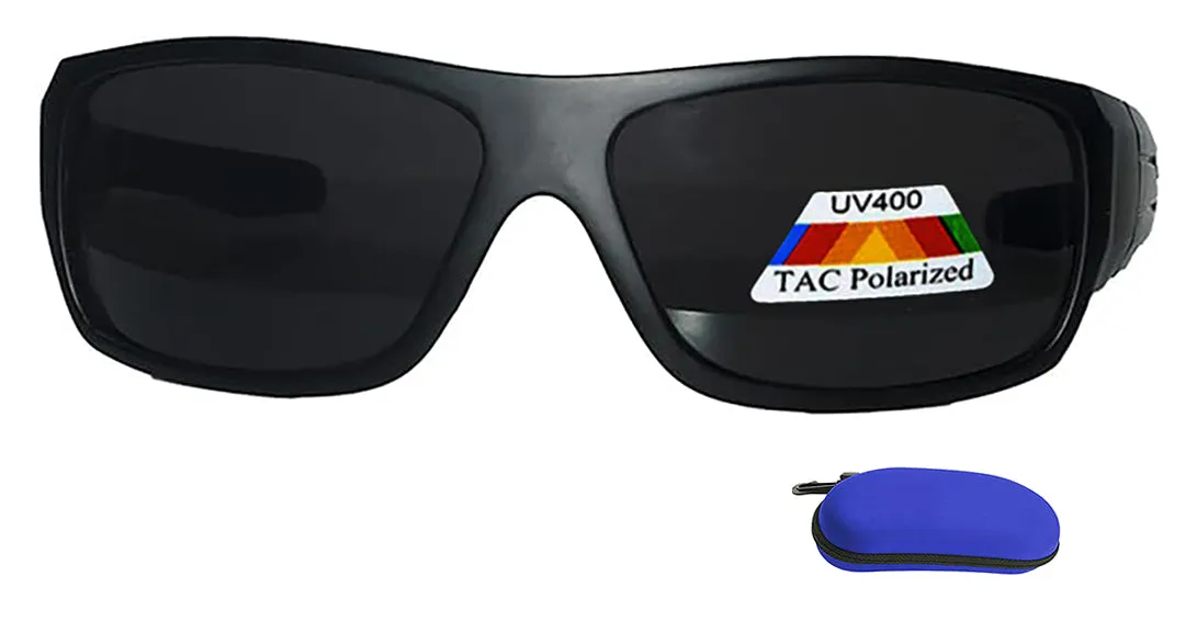 Polarized Locs  Wrap Sunglasses ( No Logo)