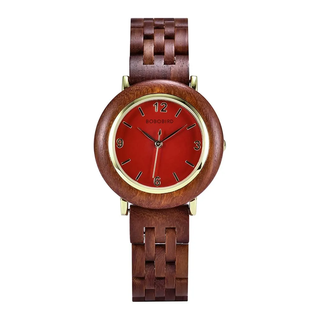 Premium Minimalist Sandalwood Women’s Watch