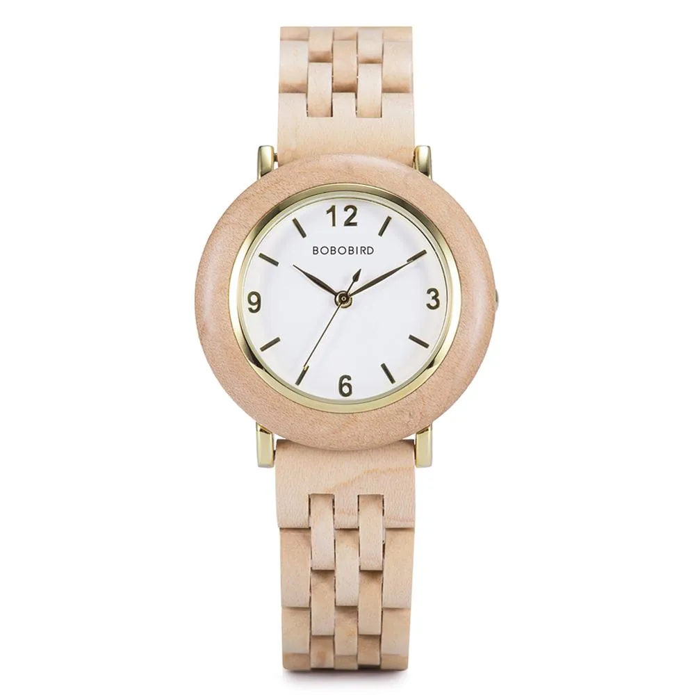Premium Minimalist Sandalwood Women’s Watch