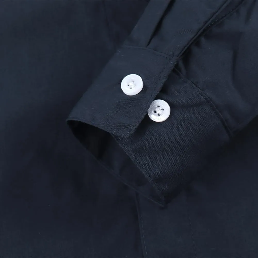 Spring&Gege Boys' Long Sleeve Dress Shirts Formal Uniform Poplin Solid