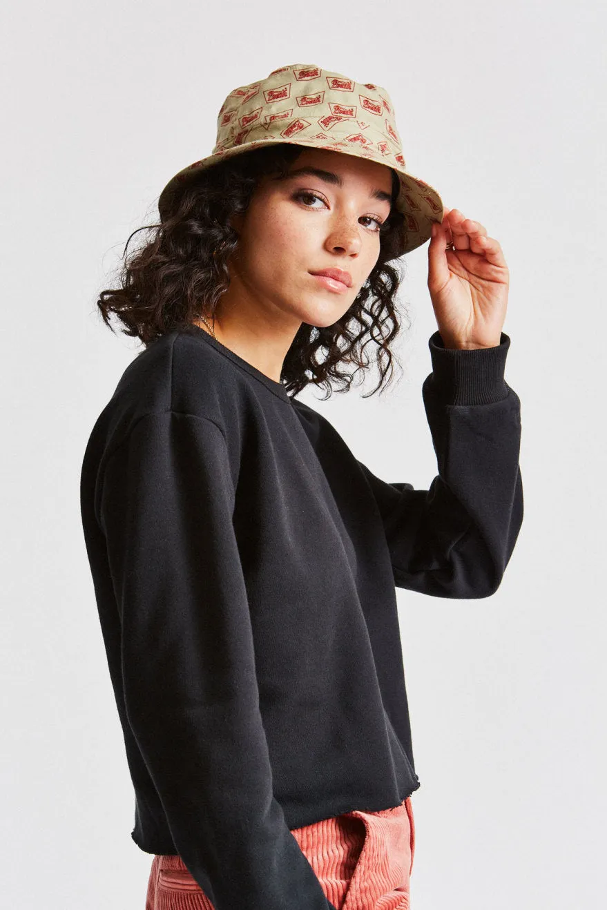 Stith Bucket Hat - Vanilla/Cardinal