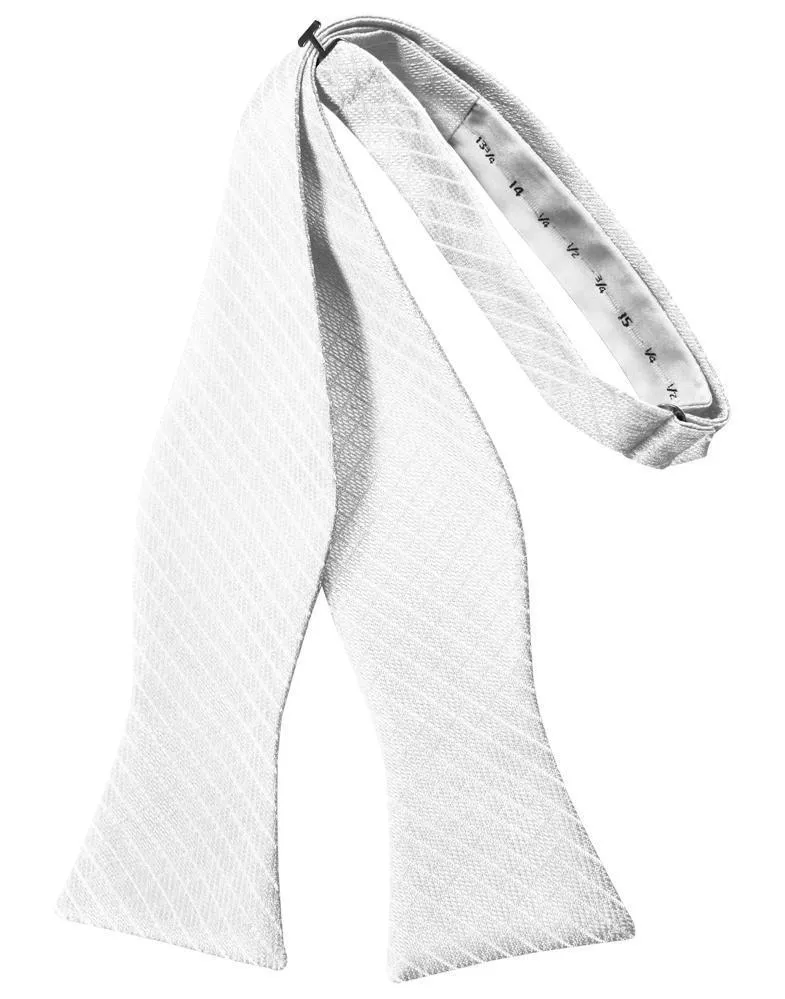 White Palermo Bow Tie