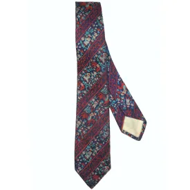 Woven Silk Necktie 1950s Vintage Tie Gorgeous Quality